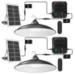 Solar Shed Lights with Remote - 3200LM Motion Sensor