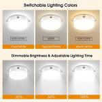 Solar Ceiling Lights 2 Pack with Remote Control