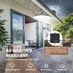 Solar Shed Light with 3 Modes and Pull String