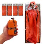 Emergency Bivy Sack - Pack of 4 Lightweight Survival Blankets