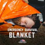 Emergency Sleeping Bag - Thermal Bivy Sack 4 Pack