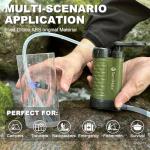 SurviMate Portable Water Purifier and Hand Pump