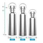 34 OZ Stainless Steel Sports Water Bottle