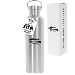 Tactiko Insulated Stainless Steel Water Bottle 34 oz