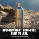 Tactiko Insulated Stainless Steel Water Bottle 34 oz