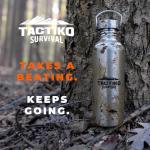 Tactiko 34 oz Stainless Steel Water Bottle