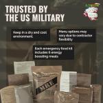 MRE Emergency Meals Kit - 6 Ready-to-Eat Packs