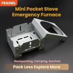 Mini Pocket Stove – Lightweight Foldable Emergency Camp Stove