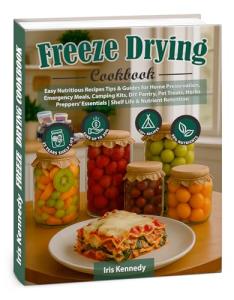 Easy Freeze Drying Cookbook for Emergency Meals