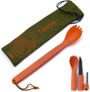 Tapirus Spork Tactical Orange | 3-in-1 Outdoor Utensil