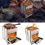 Collapsible Camping Wood Burning Survival Stove