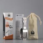 ROXON C1 3-in-1 Camping Utensils Set