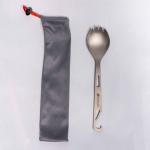 Titanium Spork with Built-In Bottle Opener