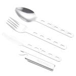 4-in-1 Portable Camping Cutlery Set of 4