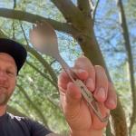 Titanium Spork with Built-In Bottle Opener