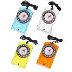 4-Piece Waterproof Compass Set for Outdoor Navigation