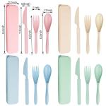 Portable Eco-Friendly Utensils Set for Travel