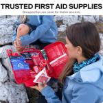 SurviveX Large First Aid Kit for Travel & Outdoor