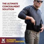 Vertx Men's Black Unity Clutch Modular Belt