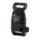 10 PCS Emergency Whistle Set with Compass & Fire Starter