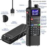 Baofeng Long Range Tactical Two Way Radios - 2 Pack