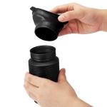 Portable Spill-Proof Urinal for Travel and Emergencies