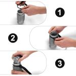 Portable Spill-Proof Urinal for Travel and Emergencies