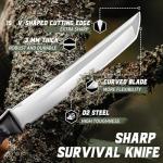 Dragon Creek Tactical Survival Knife with Sheath