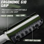 Dragon Creek Tactical Survival Knife with Sheath