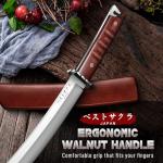 Japanese Tanto Fixed Blade Knife with Sheath