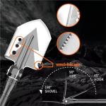 Multifunctional Folding Shovel and Hatchet Set