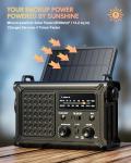 Hand Crank Solar Emergency NOAA Weather Radio