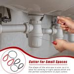 4-Pack PVC Pipe Cable Saw and Cutter Tool Set