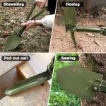 Lightweight Folding Shovel for Camping and Emergencies