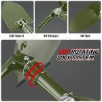 Lightweight Folding Shovel for Camping and Emergencies