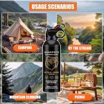 Compact Pepper Spray for Hiking and Camping