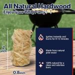 72-Piece Waterproof Natural Fire Starter Kit