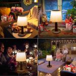 Solar Table Lamps with 3 Lighting Modes
