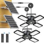 Solar Shed Light with Motion Sensor - 2 Pack