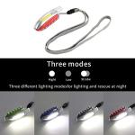 Emergency LED Whistle Light - 4 Pack