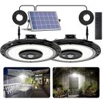 Dual Head Solar Lights with Motion Sensor