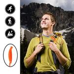 JULBEAR 6PCS Emergency Whistles with Lanyards