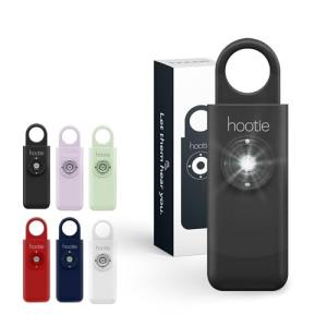 Hootie Personal Safety Alarm Keychain with Light