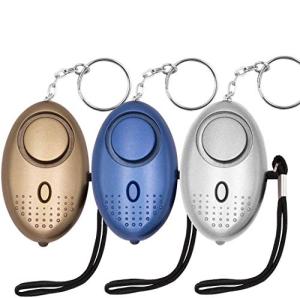 KOSIN 145DB Personal Alarm Keychain (3 Pack)