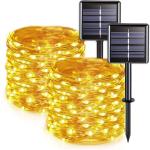 Solar LED String Lights - 110FT, 8 Modes