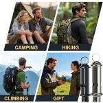 Nihtdoy Dual 120dB Emergency Whistles - 2 Pack