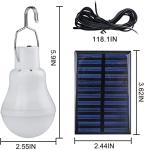 Rechargeable Solar Light Bulbs for Home and Camping