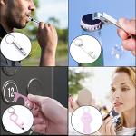 Women’s Safety Keychain Set with Alarm and Accessories