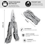 14-in-1 Premium Multitool Pliers for Survival