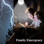 Rechargeable Solar Light Bulbs for Home and Camping